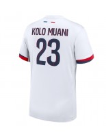 Moške Nogometnih dresov Paris Saint-Germain Randal Kolo Muani #23 Gostujoči 2024-25 Kratki rokavi